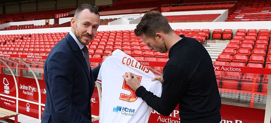 Danny-Collins-Signs-Football-Shirt
